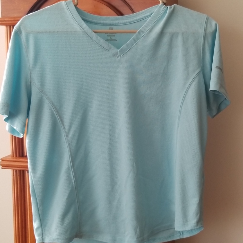 Jersey type, moisture wicking t-shirt